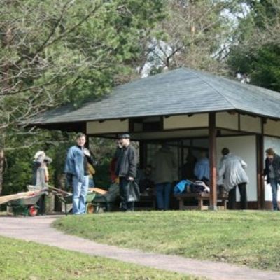 Экологическая акция в Японском саду