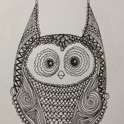 Zentangle - мастер-класс по рисованию в технике Zentangle