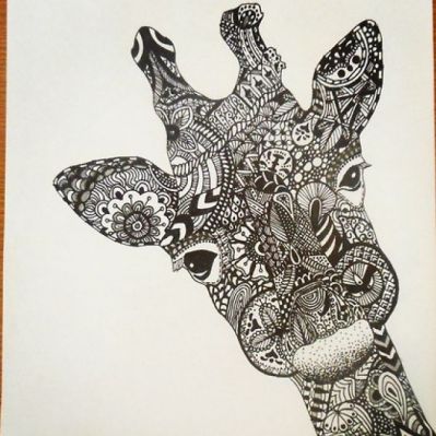 Zentangle - мастер-класс по рисованию в технике Zentangle