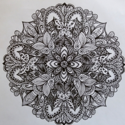 Zentangle - мастер-класс по рисованию в технике Zentangle
