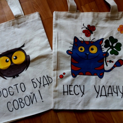 Расписываем экосумки