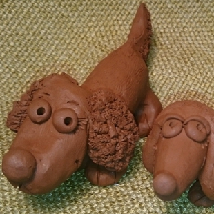 «Собачка» Керамика (лепка из глины) (6+)