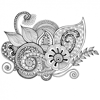 Рисуем в технике Zentangle