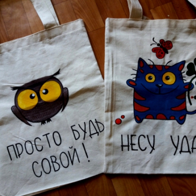 Расписываем экосумки