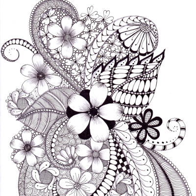 Рисуем в технике Zentangle (мастер-класс)