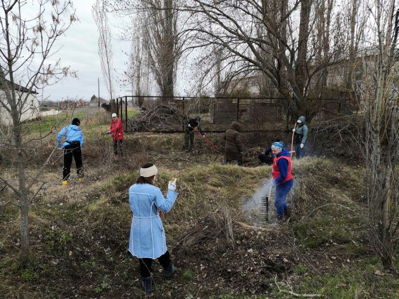 Волонтерская поездка в природный парк «Щербаковский»