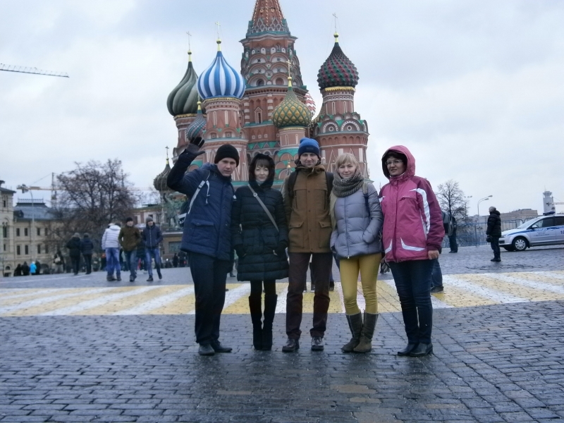 Поездка в Москву в декабре 2015 г.