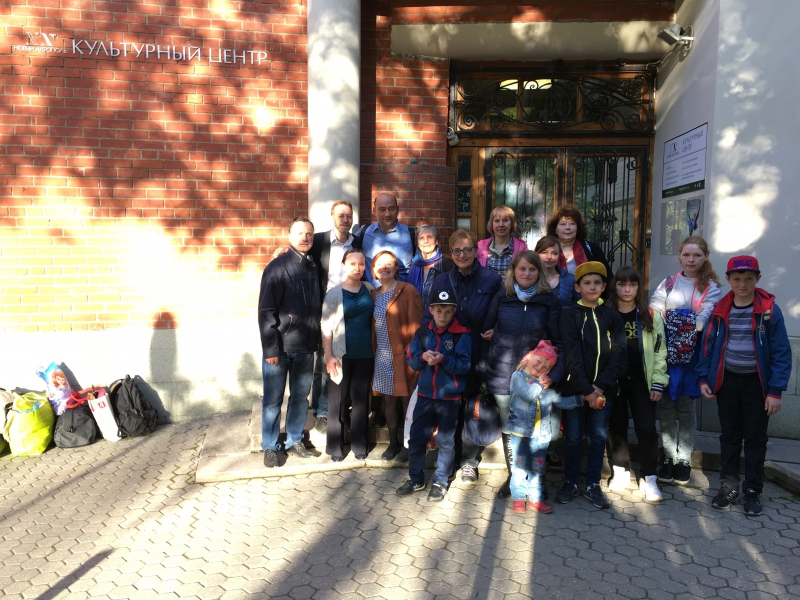 Встреча с воспитанниками Каргопольского детского дома в Москве